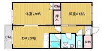 ハイツシャレードの間取り画像