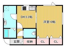 CLAIR（クレール）の間取り画像