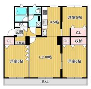 ファミールきよみの間取り画像