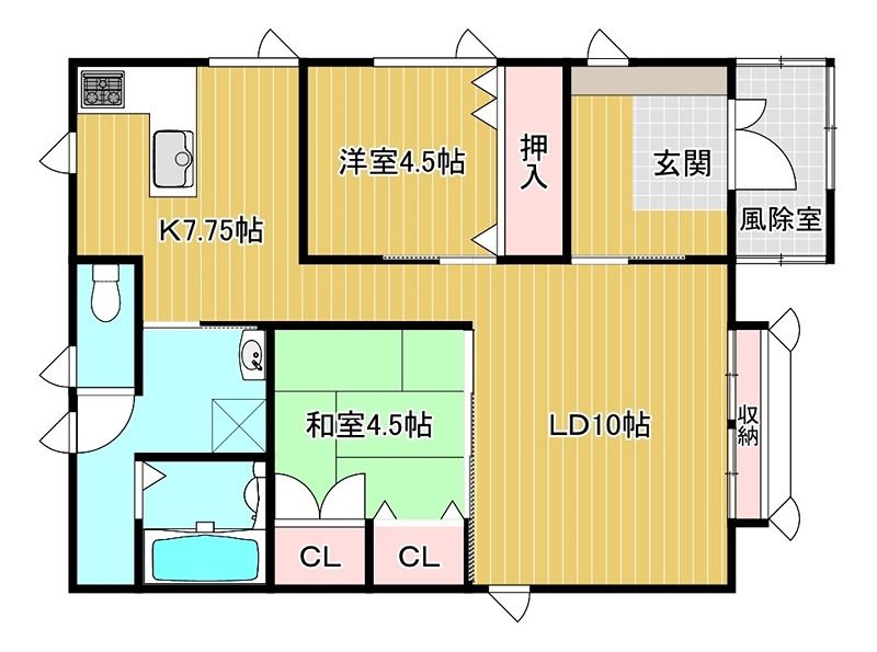 近くのローソン 留辺蘂旭店まで228m(徒歩3分)