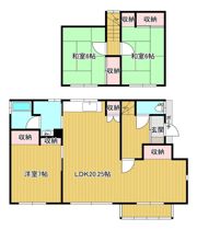花月町 貸家の間取り画像