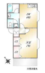 シャトーレ南町田の間取り画像