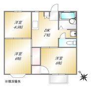 ジュネパレスの間取り画像