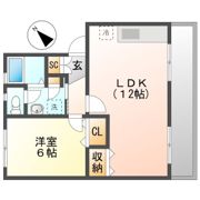 町田コープタウン12号棟（2034年12月末までの定期借家）の間取り画像