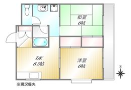 シャトーレ成瀬の間取り画像