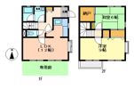 ビクトリアハイツ町田1号棟の間取り画像