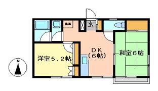 メゾンシャルマンの間取り画像