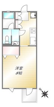 ウイングローブアネックスの間取り画像