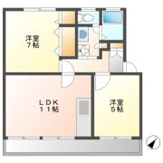 町田コープタウン11号棟(2026年7月31日まで定期借家)の間取り画像