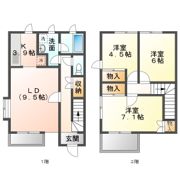 しあわせ野23号棟の間取り画像