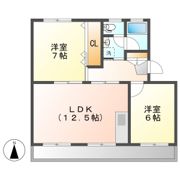 ポプラヶ丘コープ17号棟の間取り画像