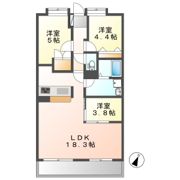 古淵ガーデンヒルズ（旧 フレア古淵）の間取り画像