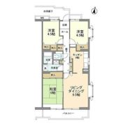 コーポレート中央林間2号棟の間取り画像