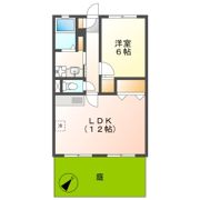 サンホワイトM206の間取り画像