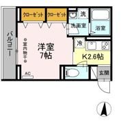 アビタシオン中央林間の間取り画像