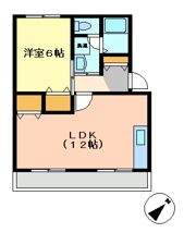 町田コープタウン18号棟（2030年12月末まで定期借家契約の間取り画像