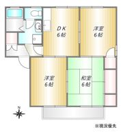フレグランスBの間取り画像