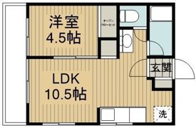 ハイツフォーレの間取り画像