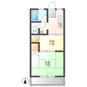 越路ハイツ (5年定期借家)の間取り画像