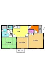 エステートピア林 B棟の間取り画像