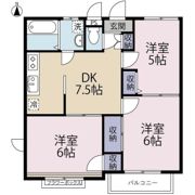 旭ハイツ2号棟の間取り画像