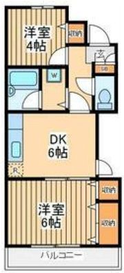 ビスコンティ成瀬の間取り画像