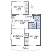 Ninety相模大野の間取り画像