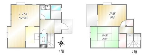 シャンプレンハイツ町田IIIの間取り画像