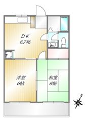 さくらハイムの間取り画像