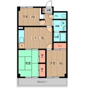 グリーンヒルホームズの間取り画像