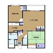 初音マンションの間取り画像