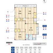 アスタック中山75の間取り画像
