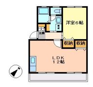 町田コープタウン14号棟 （2029年12月末までの定期借家の間取り画像