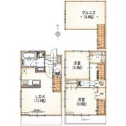 サワンあざみ野Iの間取り画像