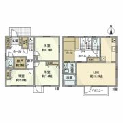 上鶴間本町戸建の間取り画像