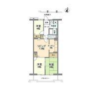 コーポレート中央林間2号棟の間取り画像