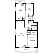榎ヶ丘社宅の間取り画像