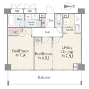 フォリアージュ青葉台の間取り画像