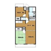 岩澤マンションの間取り画像