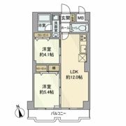 シャトレー町田ガーデンの間取り画像