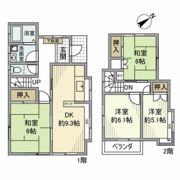 大野台戸建の間取り画像