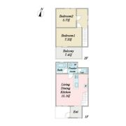 山口台SKY GARDENの間取り画像