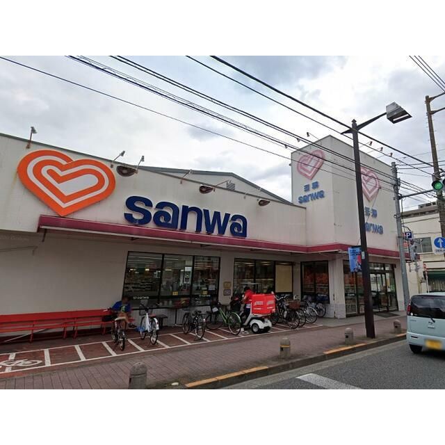 近くのsanwa栄通り中町店まで673m（徒歩9分）