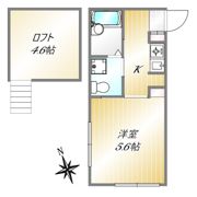 マ・ピエス鶴川の間取り画像