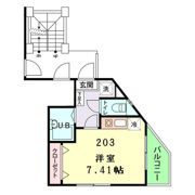 AXIS中町の間取り画像