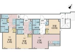 カインドネス町田IIの間取り画像