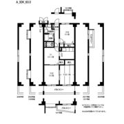 パークヒルズ三部の間取り画像