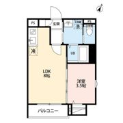 カーサ西鶴間の間取り画像