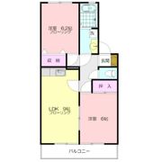 ザ・クリフサイドAの間取り画像