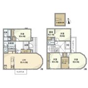 桂台戸建の間取り画像